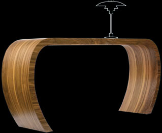 sideBow walnut nussbaum KATTER